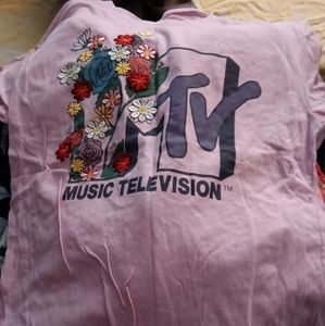 MTV cropped T-shirt, new without tags
